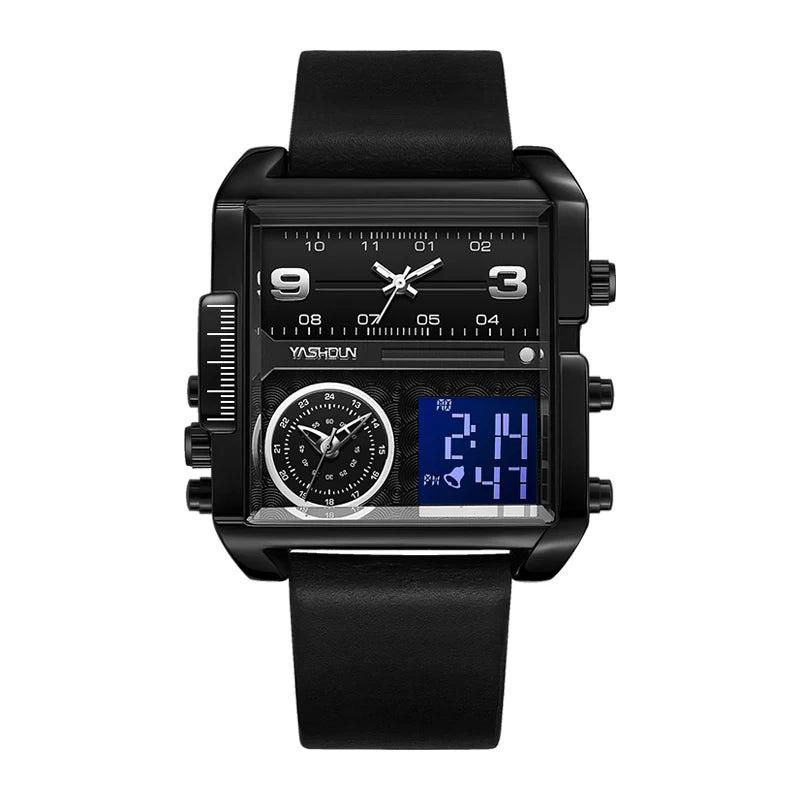 Men's Sports Watch Top Luxury Brand Military Digital Watch Men's Multi functional Quartz Sports Watch