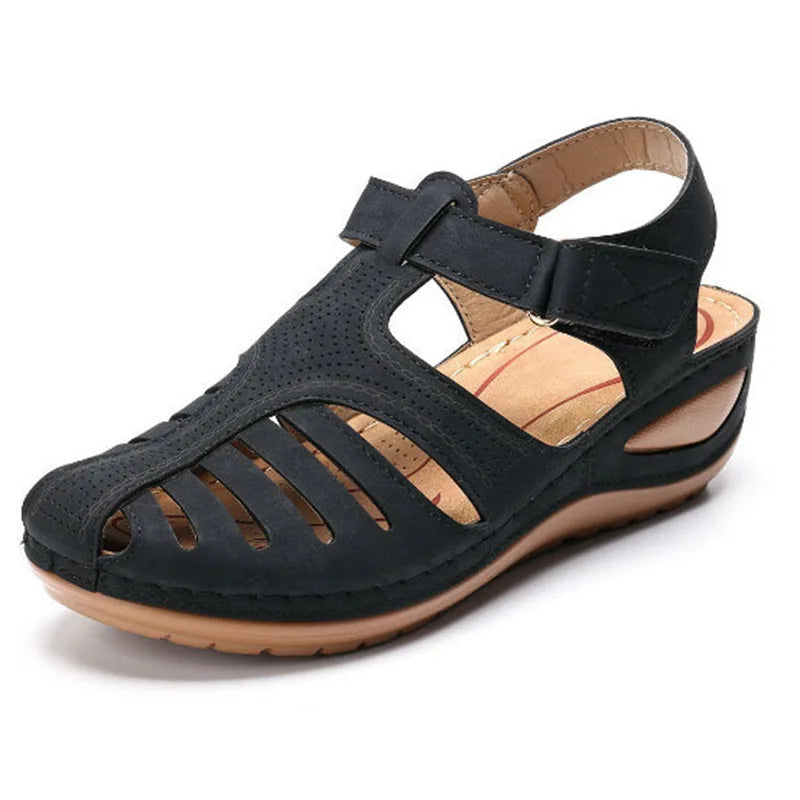 Women Sandals Bohemian Style Summer Shoes For Women Summer Sandals With Heels Gladiator Sandalias Mujer Elegant Wedges Shoes