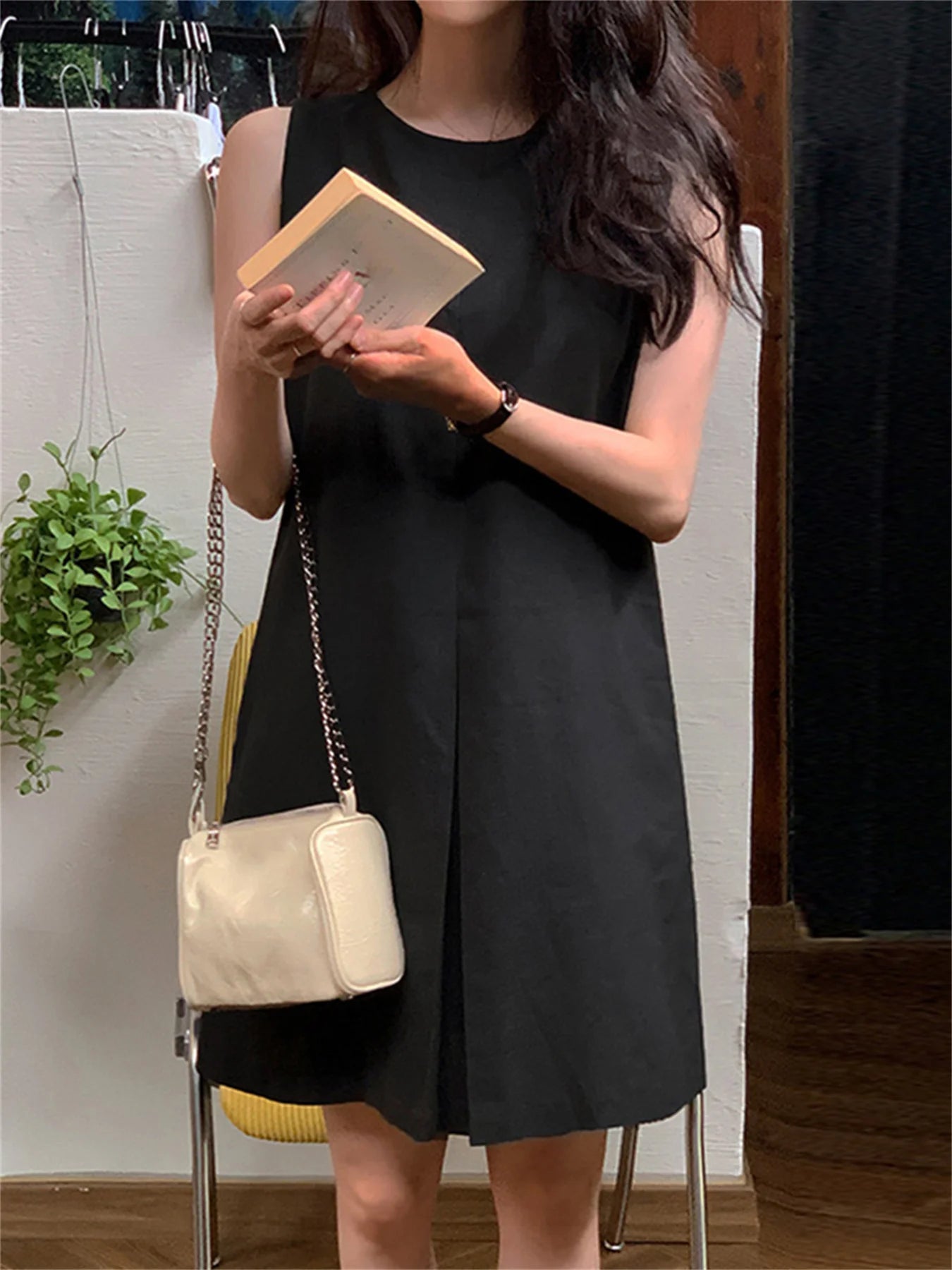 ZANZEA Holiday Party Sundress Bohemian Mini Dress Women Sleeveless Print Pleated Dresses 2023 Summer Vintage Beach Tank Vestido