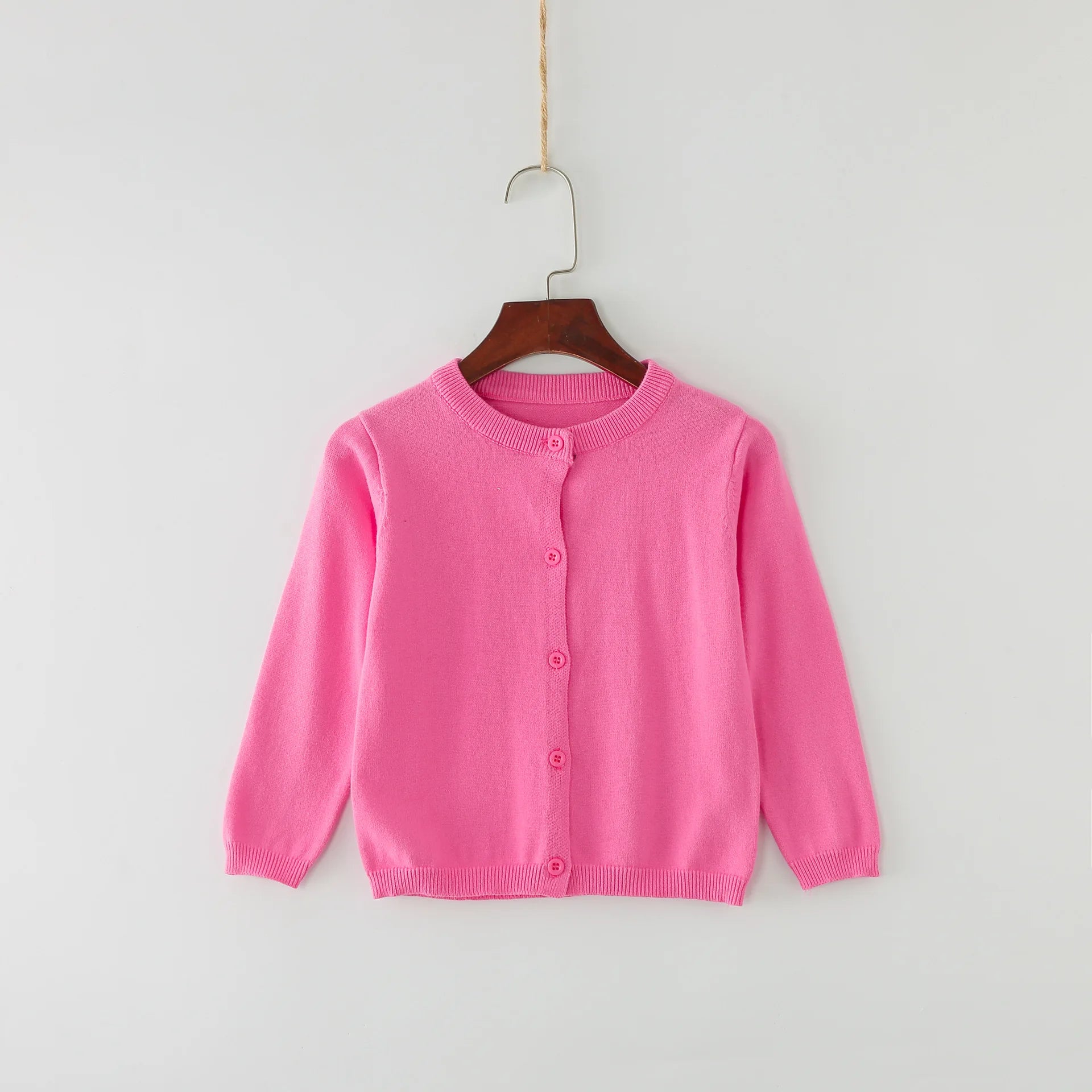 Baby Girls Embroidery Sweater Cardigan Autumn Fashion Cotton Floral Collar Kids Knitted Cardigan Rabbit Coat Outerwear Korean